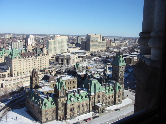 Another beaut veiw from the tower - the city from here looks quite European.