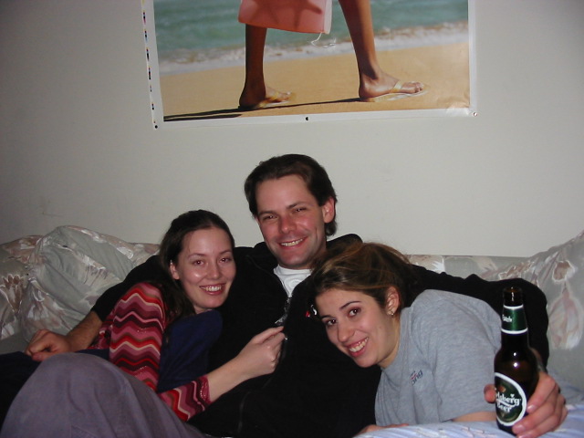 The night was nearly at an end, and all were cozy, until.....  (next picture...)
