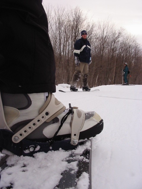 Creative Photography - (Yep that's my boot in the photo)...