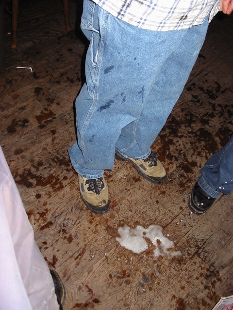 The night nearly had to be called off after an unjustified beer violation.